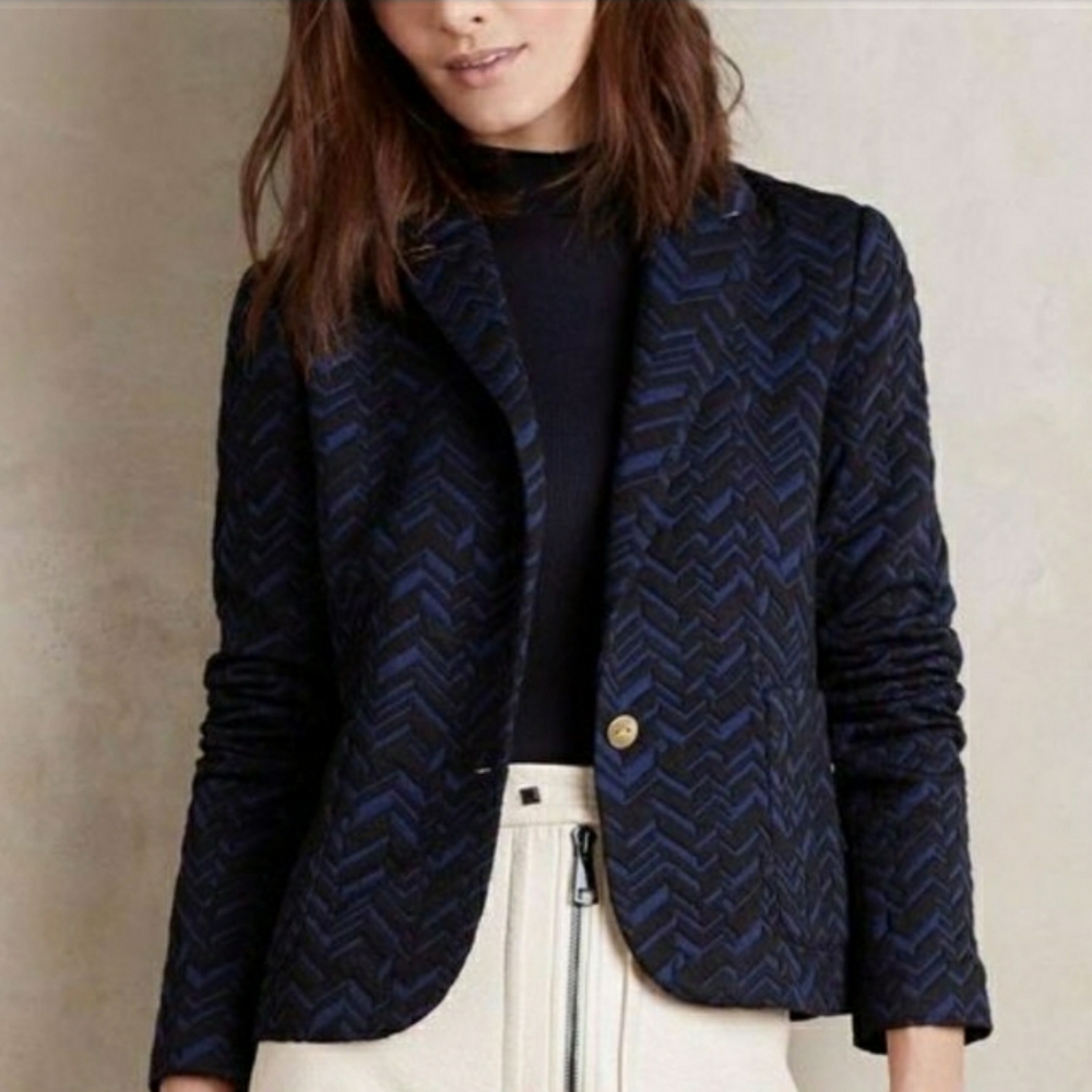 Anthropologie Cartonnier Bas Relief Blue B…